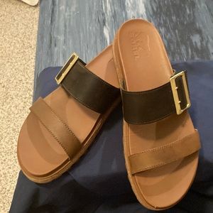 Beautiful Sorel sandals! Worn 2x! Like New!